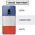 French Flag Distressed Galaxy S9 Skin